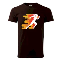 Běhání - oranžová žena