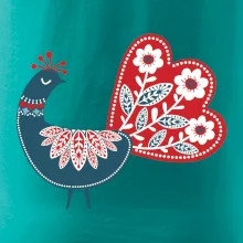 Folklor - páv modrý