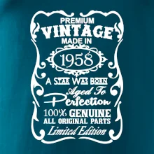 Vintage Etiketa - 1958