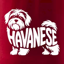 Havanese nápis v těle