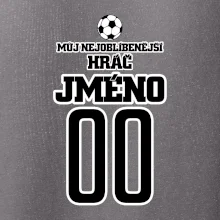 Můj nejoblíbenější hráč - Vaše jméno a číslo