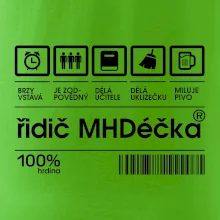 Čárový kód -  Řidič MHD