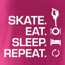 Eat sleep skate - lední bruslení