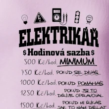 Elektrikář hodinová sazba