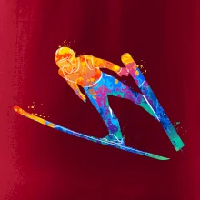 Skokan na lyžích splash