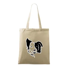 Border kólie obrys hlavy