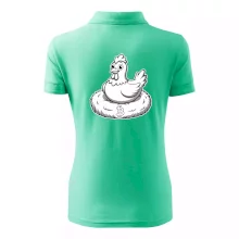 Kuře sedící na bitcoinovém hnízdě