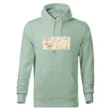 Mapa Báňské dráhy z Moravské Ostravy do Doubravy