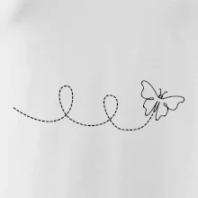 Dráha letu motýla - smyčka