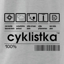 Čárový kód - Cyklistka