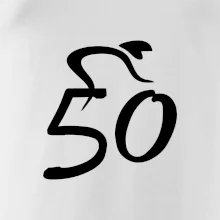 Cyklista slaví padesátku (50)