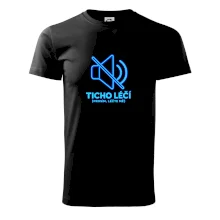 Ticho léčí učitele neonový symbol ztlumení