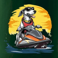 Chrt na vodním skútru