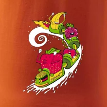 Milkshake vlak kreslený (Pecka design)