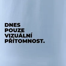 DNES POUZE VIZUÁLNÍ PŘÍTOMNOST.