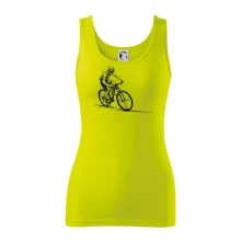 MTB kreslený cyklista MTB kreslený cyklista