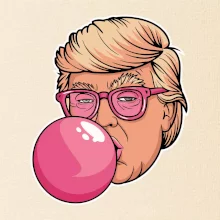 Trump gum