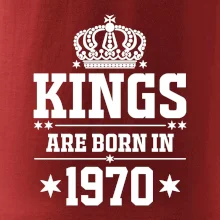 Kings are born in 1970
