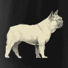 Vintage French bulldog