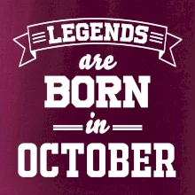 Legends are born in October