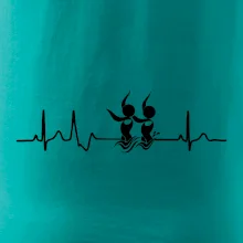 EKG synchronizované plavání