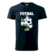 Karikatura fotbal volá