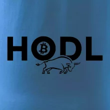Hodl, nápis a býk