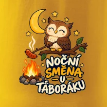 Noční směna u táboráku