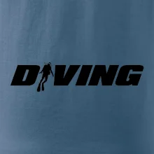 Diving nápis potápěč