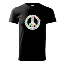 Peace and love symbol