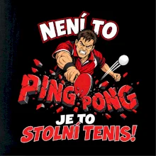 Není to ping pong, je to stolní tenis!