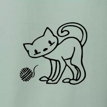 Kočka - Klubíčko - prsa