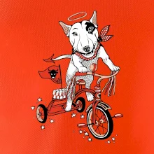 Bull terier anděl (Pecka design)