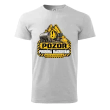 Pozor probíhá bagrování vstup na vlastní riziko