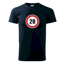 Dopravní značka - omezení rychlosti 20