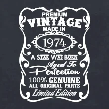 Vintage Etiketa - 1974