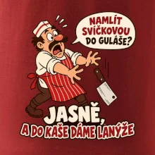 Svíčková do guláše a lanýže do kaše
