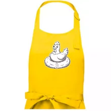 Kuře sedící na bitcoinovém hnízdě