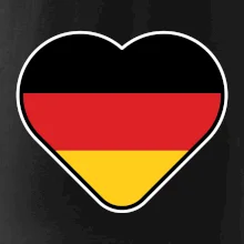 Germany love velké - Německá vlajka