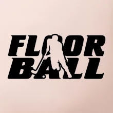 Floorball nápis rovný