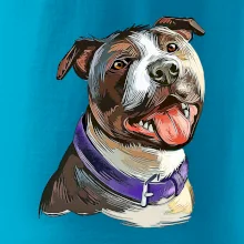 Americký stafordširský teriér  kreslený
