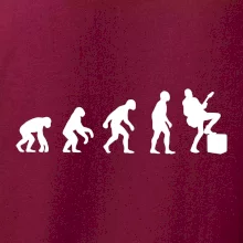 Evoluce kytarista - noha na kombu