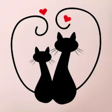 Kočky - Zamilovaný pár
