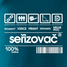 Čárový kód - seřizovač