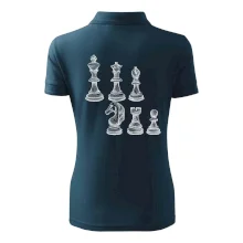 Šachové figurky kreslené