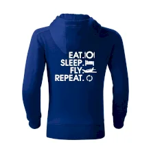 Eat sleep fly repeat