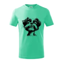 Černobílá karikatura Ši-tzu