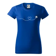 Dráha letu včely - srdce