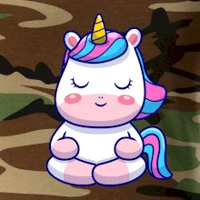 Yoga jednorožec - relax