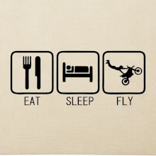 Eat sleep Motocross - freestyle